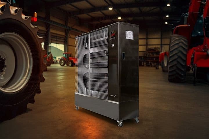 Airrex AH-800i diesel infrared heater
