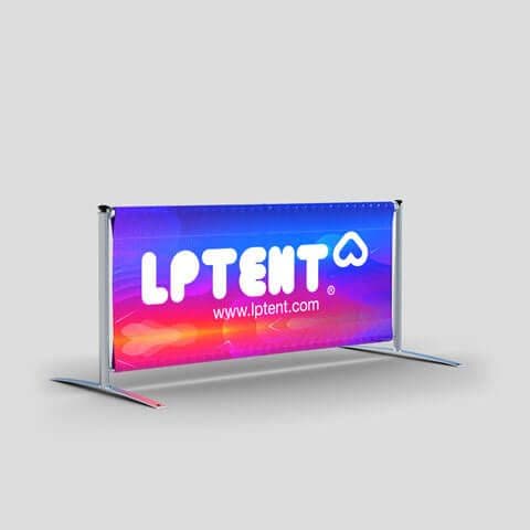 LP Tent printed display stand range